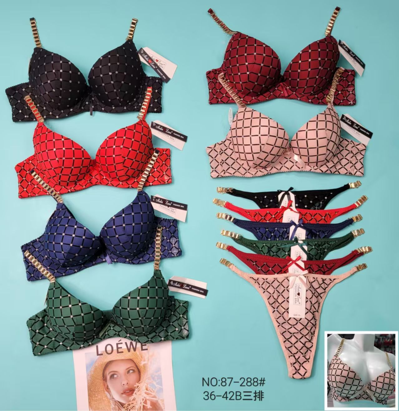 VICTORIA SECRET PUSH UP BRA SET V4 - Image 3