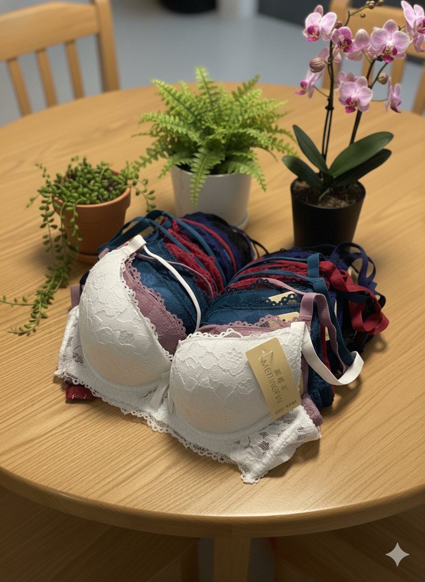 SEXY FULL NET LINGERRIE BRA & PENTY - Image 3