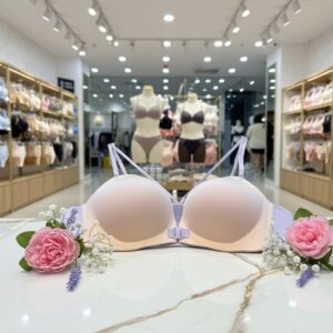 FRONT BUTTON DOUBLE SHADED FASHION SEXY BRA